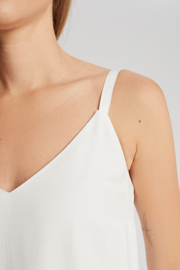 biala sukienka na lato stella