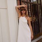 biala wakacyjna sukienka damska