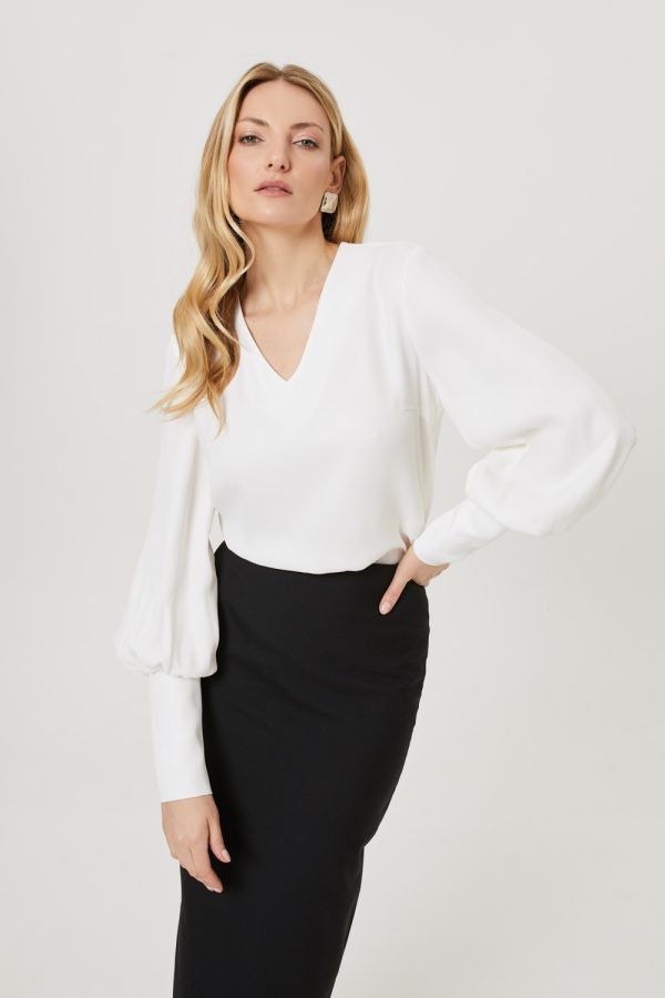 bluzka damska z dekoletem