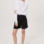 czarne bermudy damskie video