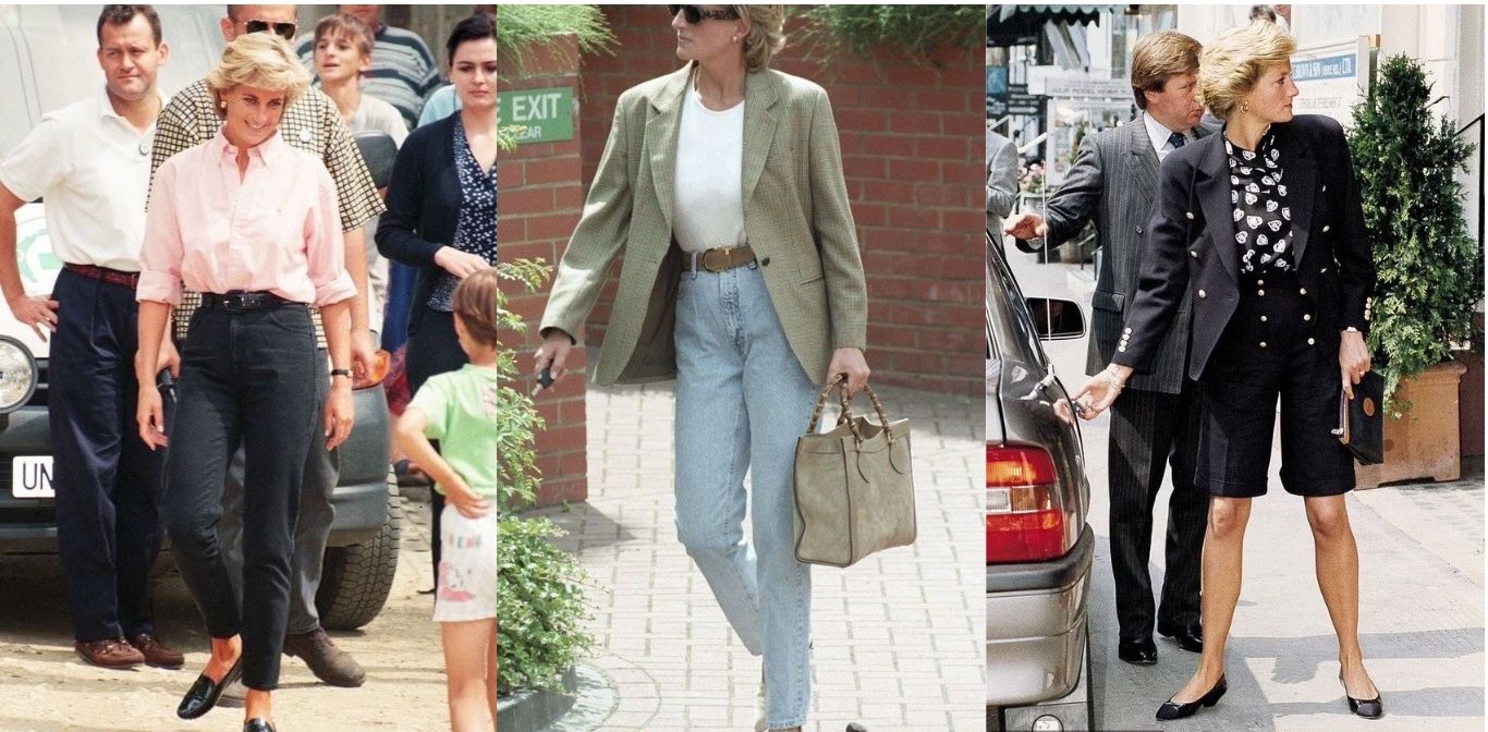 stylizacje inspirowane stylem ksieznej diany