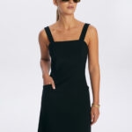 czarna sukienka ingrid elegancka damska