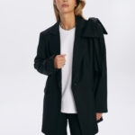 marynarka z kokarda modna damsk