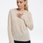 lniany top damski z lnu