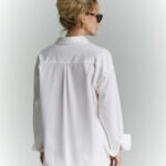 Koszula oversize Siena biala tyl