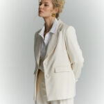 marynarka sorento waniliowa koszula siena