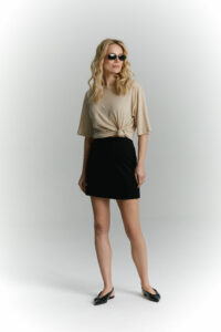 Mini spódniczka Mila czarna