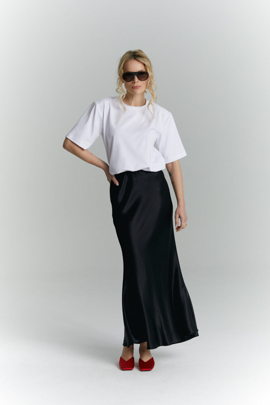 spodnica dluga lumi czarna