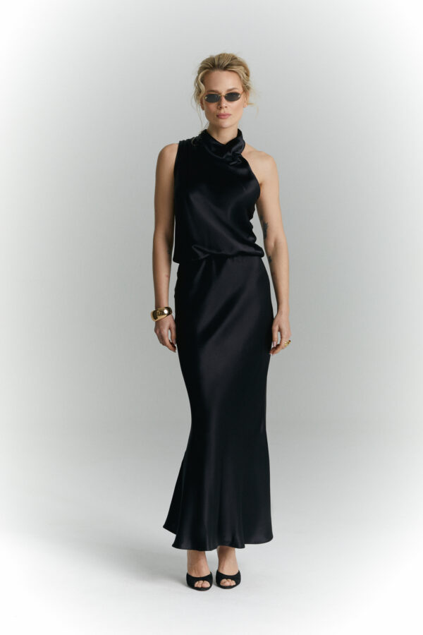 sukienka maxi alma czarna