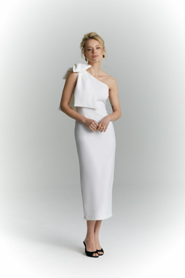 sukienka maxi tiffany biala