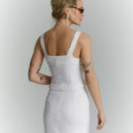 top na szerokich ramiaczkach ingrid bialy tyl