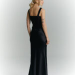 top na szerokich ramiaczkach ingrid czarny tyl