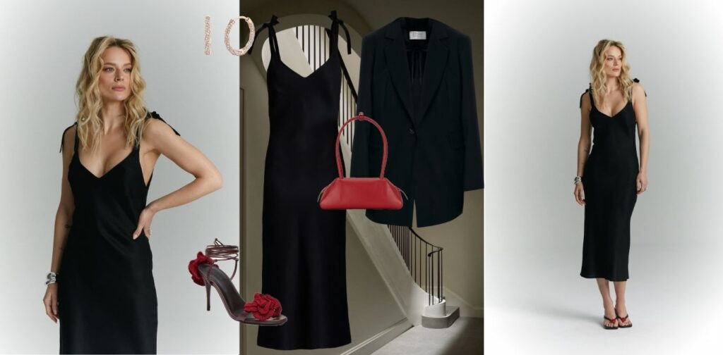 modowe inspiracje mala czarna sukienka stylizacje