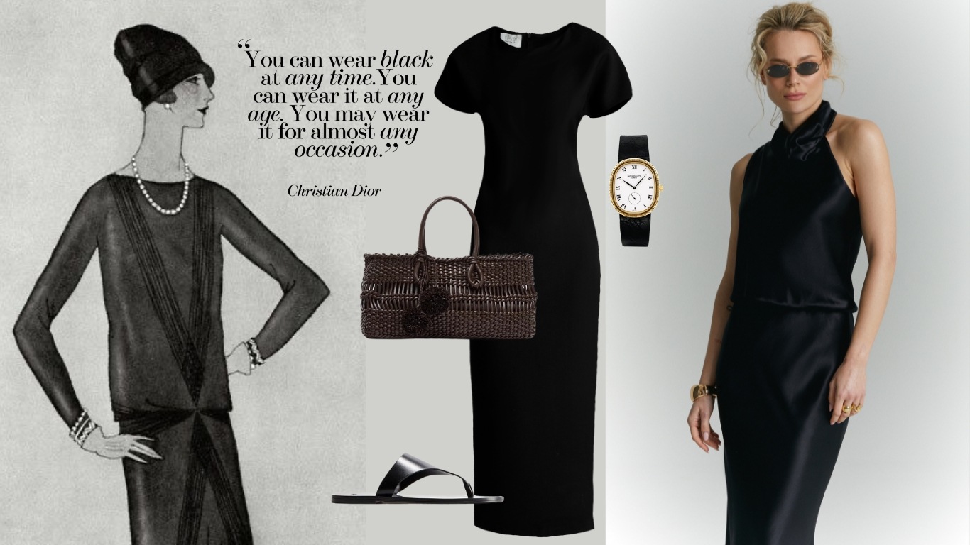 historia mody mala czarna jak nosic coco chanel audrey hepburn moda trendy
