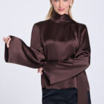 brazowa-bluzka-z-szarfa-przod-szeroki-rekaw