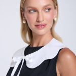 trapezowa-sukienka-damska-z-kolnierzykiem-detal