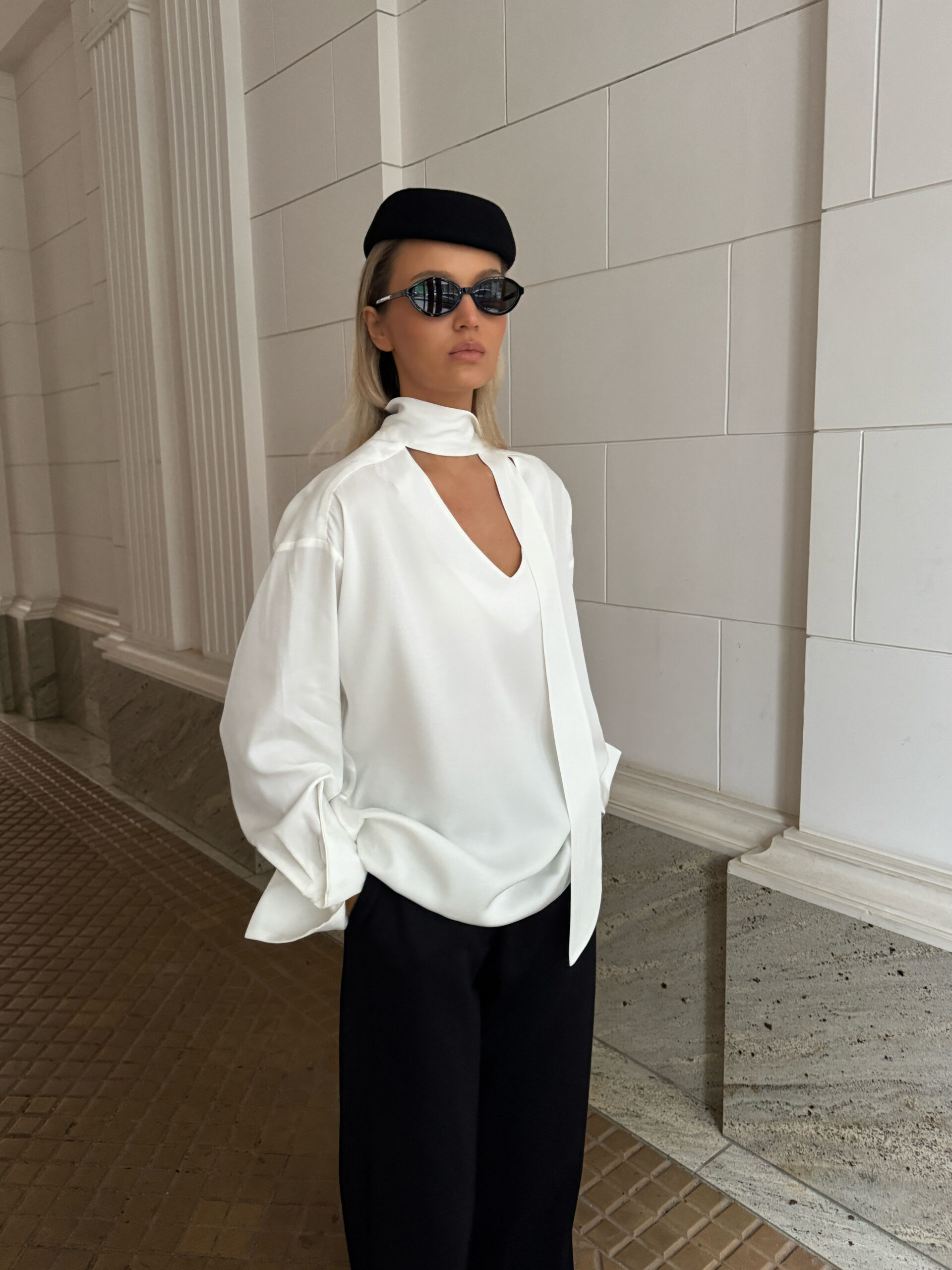 Kurtka wełniana Aspen czarna