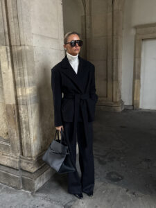 Kurtka wełniana Aspen czarna