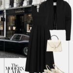 stylizacja-na-wyjatkowe-okazje-czarna-sukienka-styl-lata50-chanel