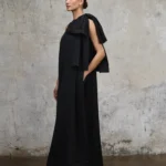 czarna-sukienka-kokarda-amanda-rever-detal