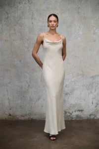 Sukienka Sami beżowa